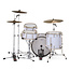 Slingerland - SLKTFPK20N04DK016 - 4pc Radio King Kit, 12/14F/20K/5.5S, White Marine Wrap, Nickel Hardware