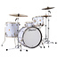 Slingerland - SLKTFPK22N04DN016 - 4pc Radio King Kit, 13/16F/22K/6.5S, White Marine Wrap, Nickel Hardware