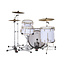 Slingerland - SLKTFPK22N04DN016 - 4pc Radio King Kit, 13/16F/22K/6.5S, White Marine Wrap, Nickel Hardware