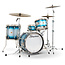 Slingerland - SLKTLSK18N04AZ371 - 4pc Radio King Kit, 12/14F/18K/5.5S, Blue & Silver Special Lacquer, Nickel Hardware