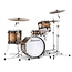 Slingerland - SLKTLSK18N04AZ372 - 4pc Radio King Kit, 12/14F/18K/5.5S, Black & Gold Special Lacquer, Nickel Hardware