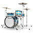 Slingerland - SLKTLSK20N04DK371 - 4pc Radio King Kit, 12/14F/20K/5.5S, Blue & Silver Special Lacquer, Nickel Hardware