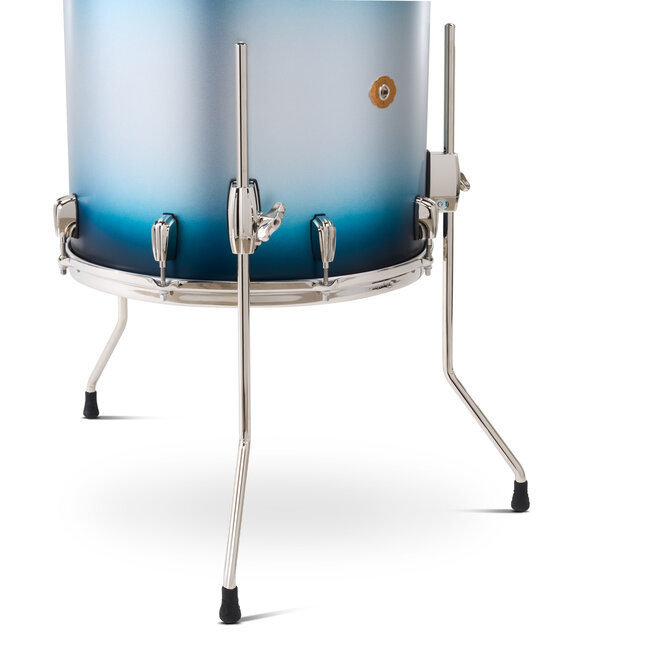 Slingerland - SLKTLSK22N04DL371 - 4pc Radio King Kit, 10/12/16F/22K, Blue & Silver Special Lacquer, Nickel Hardware