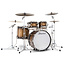 Slingerland - SLKTLSK22N04DL372 - 4pc Radio King Kit, 10/12/16F/22K, Black & Gold Special Lacquer, Nickel Hardware
