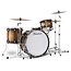Slingerland - SLKTLSK24N04BF372 - 4pc Radio King Kit, 13/16F/24K/6.5S, Black & Gold Special Lacquer, Nickel Hardware