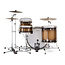Slingerland - SLKTLSK24N04BF372 - 4pc Radio King Kit, 13/16F/24K/6.5S, Black & Gold Special Lacquer, Nickel Hardware