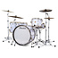 Slingerland - SLKTFPK24N05DP016 - 5pc Radio King Kit, 13/16F/18F/24K/6.5S, White Marine Wrap, Nickel Hardware