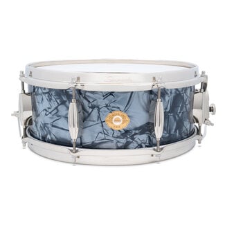 Slingerland Slingerland - SLFP5514SSK069 - 5.5x14 Mahogany/Poplar Snare, Black Diamond Pearl Wrap, Nickel Hardware