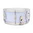 Slingerland - SLFP6514SSK016 - 6.5x14 Mahogany/Poplar Snare, White Marine Pearl Wrap, Nickel Hardware