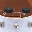 Slingerland - SLFP1616TTKLK016 - 16x16 Mahogany/Poplar Floor Tom, White Marine Pearl Wrap, Nickel Hardware