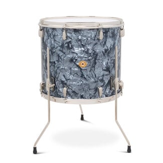 Slingerland Slingerland - SLFP1618TTKLK069 - 16x18 Mahogany/Poplar Floor Tom, Black Diamond Pearl Wrap, Nickel Hardware