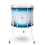 Slingerland - SLLS1618TTKLK371 - 16x18 Mahogany/Poplar Floor Tom, Silver & Blue Lacquer, Nickel Hardware