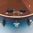 Slingerland - SLLS1618TTKLK371 - 16x18 Mahogany/Poplar Floor Tom, Silver & Blue Lacquer, Nickel Hardware