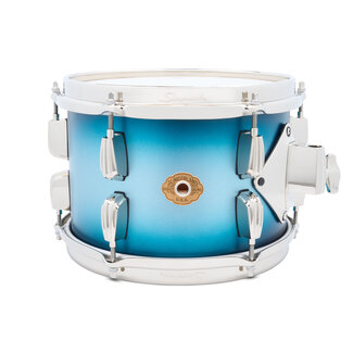 Slingerland Slingerland - SLLS0710TTKSK371 - 7x10 Mahogany/Poplar Rack Tom, Silver & Blue Lacquer, Nickel Hardware