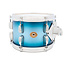 Slingerland - SLLS0710TTKSK371 - 7x10 Mahogany/Poplar Rack Tom, Silver & Blue Lacquer, Nickel Hardware