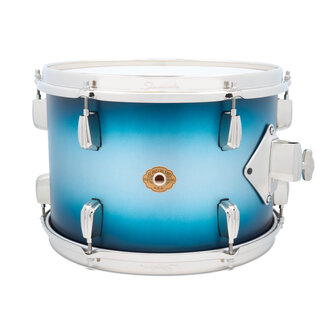 Slingerland Slingerland - SLLS0913TTKSK371 - 9x13 Mahogany/Poplar Rack Tom, Silver & Blue Lacquer, Nickel Hardware