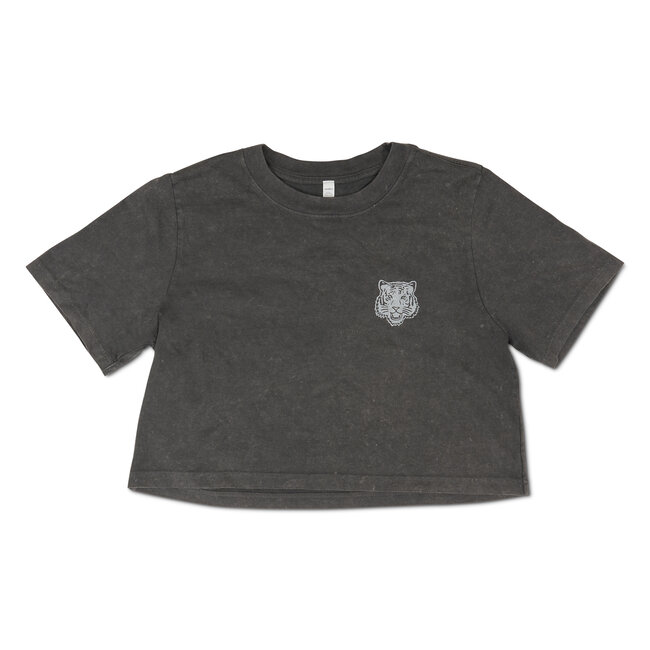 Slingerland - SL25TGRGRYW-L - Womens Tiger Grey Tee Large