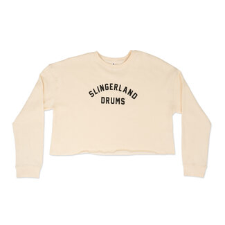Slingerland Slingerland - SL25CRPDWCRM-S - Womens Old School Cream Crew Small