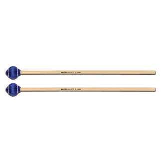 Balter Mike Balter 23R Blue Cord Rattan Medium Vibes, Marimba Mallets - B23R