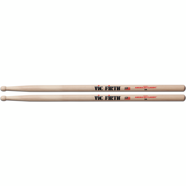 Vic Firth - 3A - American Classic 3A Drumsticks