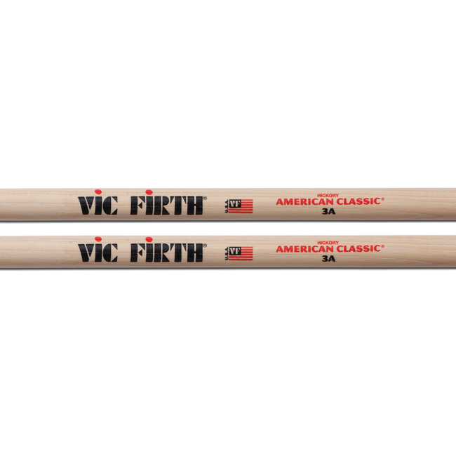 Vic Firth - 3A - American Classic 3A Drumsticks