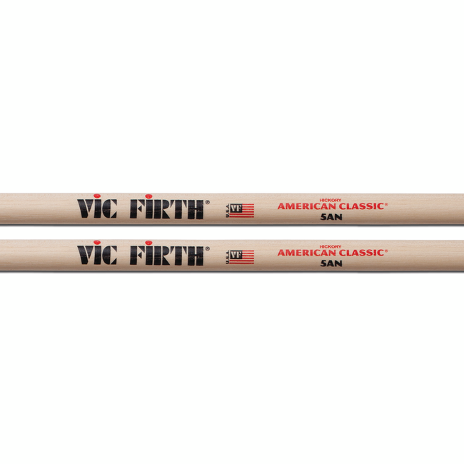 Vic Firth - 5AN - American Classic 5AN -- nylon tip Drumsticks