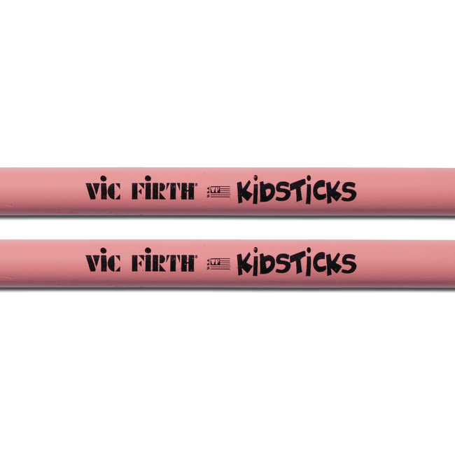 Vic Firth - KIDSPINK - Kidsticks w/ PINK FINISH Drumsticks
