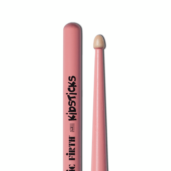 Vic Firth - KIDSPINK - Kidsticks w/ PINK FINISH Drumsticks
