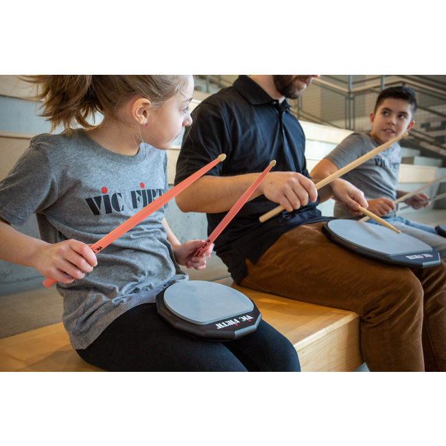 Vic Firth - KIDSPINK - Kidsticks w/ PINK FINISH Drumsticks