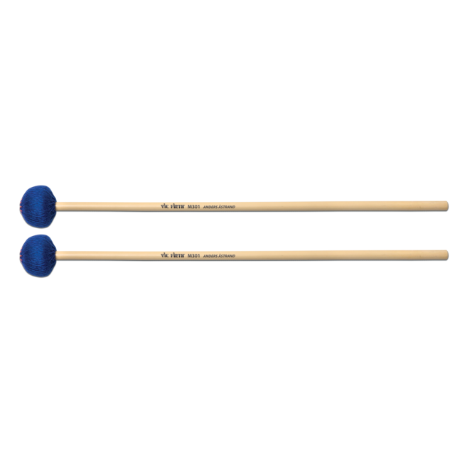 Vic Firth - M301 - Anders Astrand Keyboard, Blue -- Medium Soft