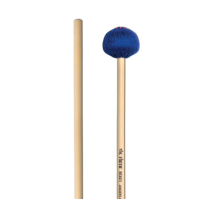 Vic Firth - M301 - Anders Astrand Keyboard, Blue -- Medium Soft