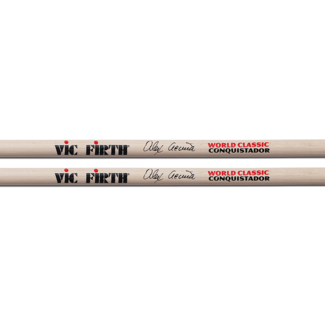 Vic Firth - SAAC - World Classic -- Alex Acuna Conquistador (clear) timbale