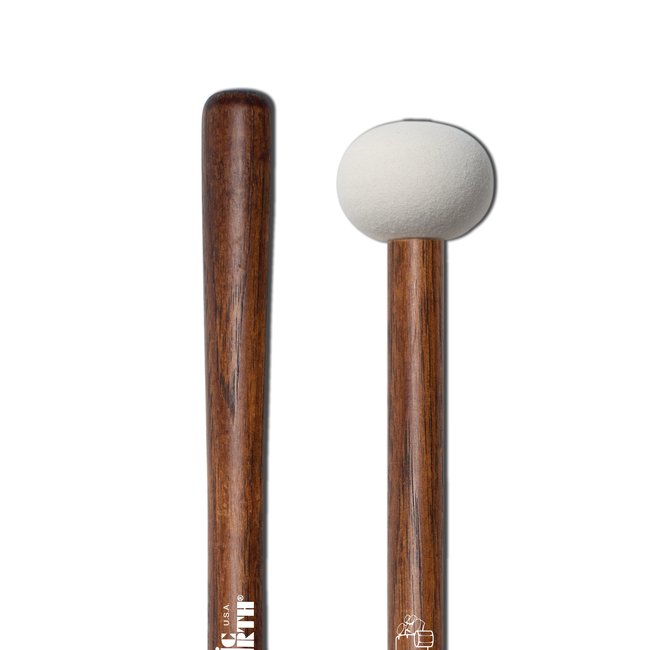 Vic Firth - MB2H - Corpsmaster Bass mallet -- medium head -- hard