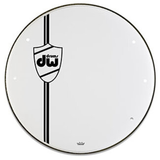 DW DW - DRDHSW24KCL - 24" Smooth White Bass Drum Head Classic