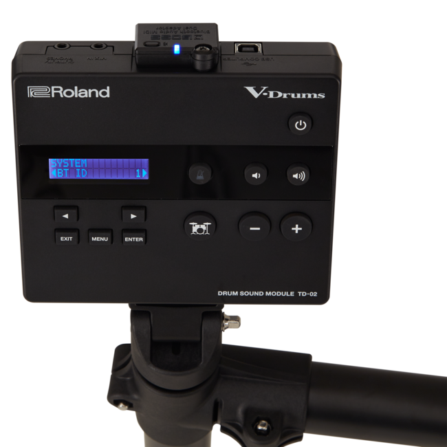 Roland - TD-02KV - TD-02 module with 16 ready-to-play kits inspired by high-end V-Drums