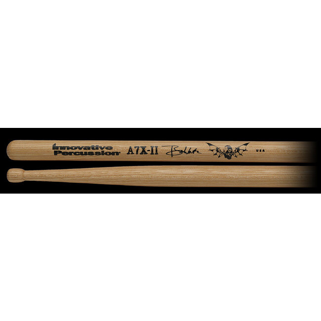 Innovative Percussion - A7XII - Brooks Wackerman 5B Model / Hickory Drumsticks