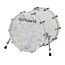 Roland - KD-22-PW - 22 Inch Bass Drum For VAD716 Pearl White Finish