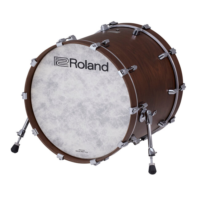Roland - KD-22-SW - 22 Inch Bass Drum For VAD716 Satin Walnut Finish