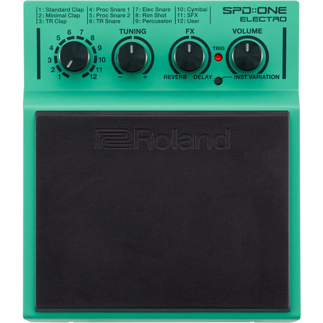 Roland - SPD-1E - ELECTRO - Percussion Pad with 22 built in sounds