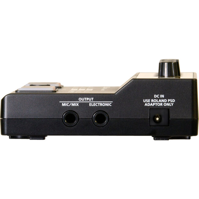 Roland - EC-10M - EL Cajon Mic Processor, clip-on condenser microphone (with attached cable), & AC adapter