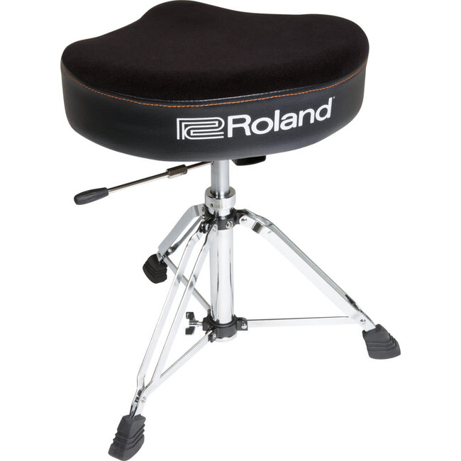 Roland - RDT-SH - Saddle Drum Throne, Velours Seat, Hydraulic Base