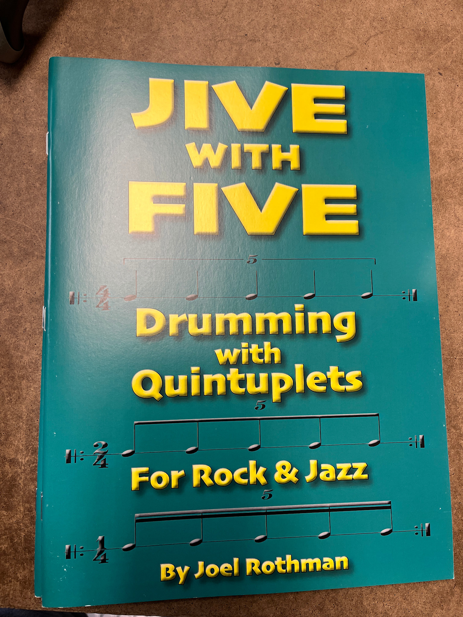 Joel Rothman Jive with Five - by Joel Rothman - JRP127 - Professional ...
