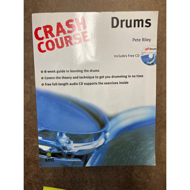 Crash Course Drums - by Pete Riley - (OOP)