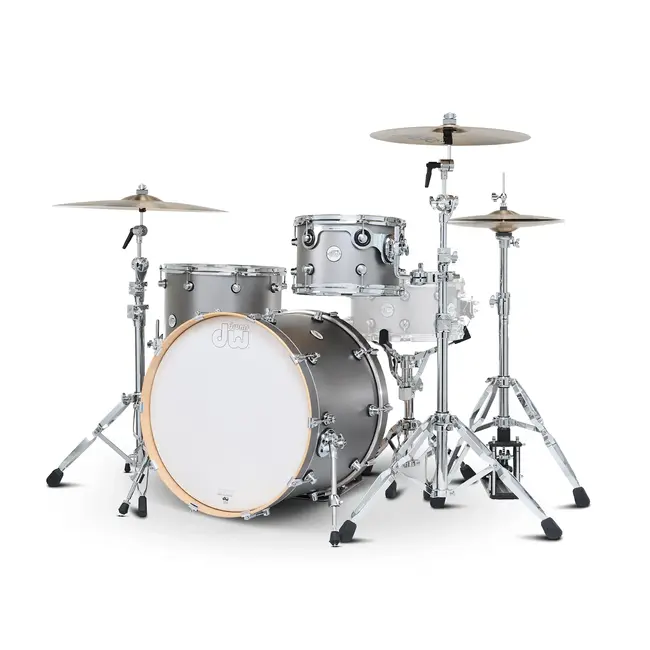 DW - DDLM2213TS - Design Series 3-Piece Limited Kit, Titanium Satin Lacquer