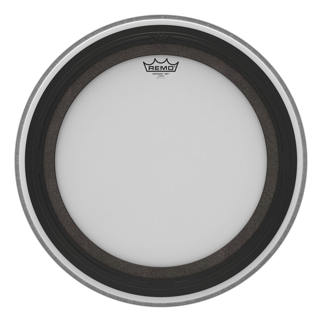 Remo - BB-1116-00-SMT - Bass Drum, Emperor SMT Coated Drumhead, 16" Diameter