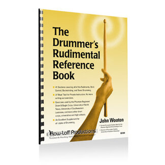 Row-Loff Productions The Drummer’s Rudimental Reference Book - by John Wooton
