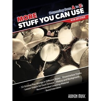 Hal Leonard More Stuff You Can Use, Drumming from A to Z  - by Rob Mitzner - HL02020513