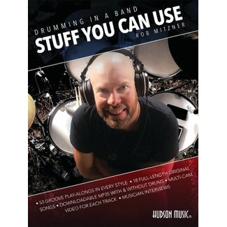 Hudson Music Drumming in a Band - Stuff You Can Use - by Rob Mitzner - HL00391273
