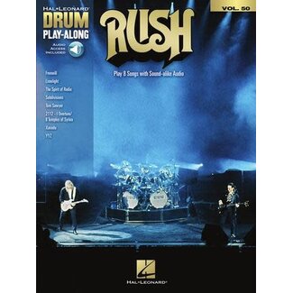 Hal Leonard Rush - Drum Play-Along Volume 50 - by Rush - HL00348353