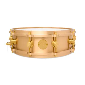 DW DW - DRVZ0414STZ - DW True-Cast Bronze Piccolo Snare Drum, 4x14